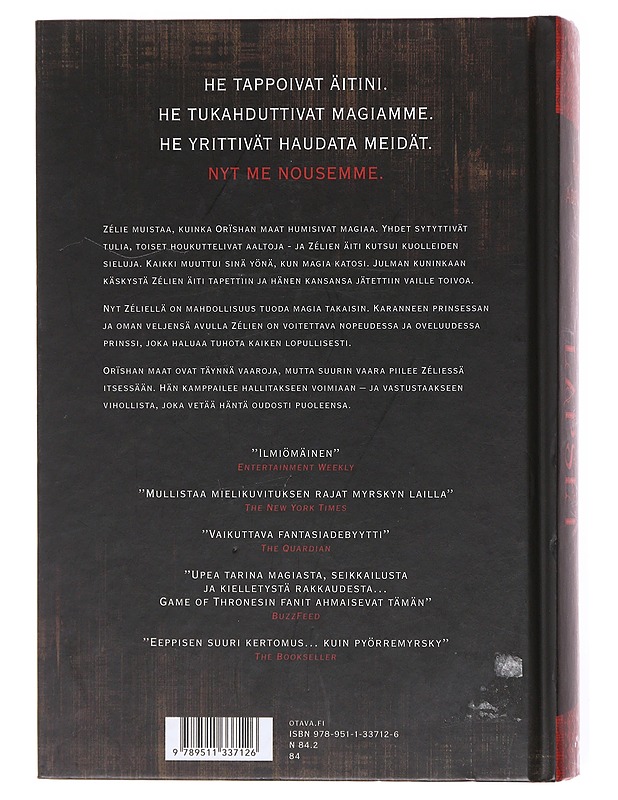 Veren ja luun lapset - Adeyemi, Tomi - Romaanit ja novellit - 10105601958 - 1