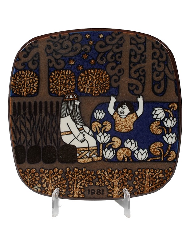 ARABIA Kalevala vuosilautanen 1981 - Designsuosikit - 10105602002 - 0