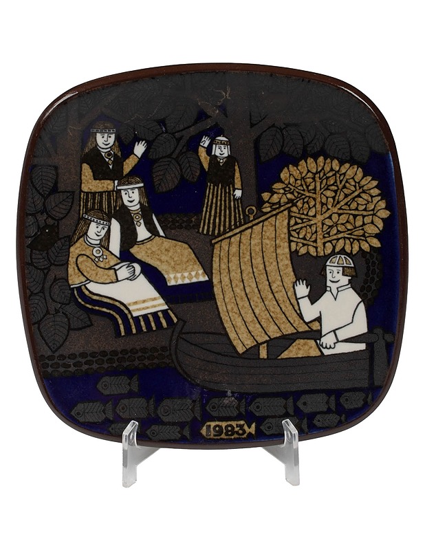 ARABIA Kalevala vuosilautanen 1983 - Designsuosikit - 10105602004 - 0