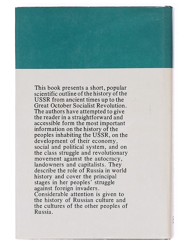 History of the USSR 1-3 - George H. Hanna - Historiakirjat - 10105602010 - 1