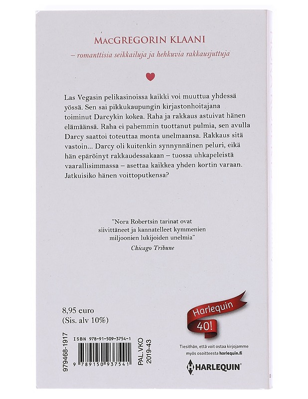 Voittoputki - Nora Roberts - Romaanit ja novellit - 10105602041 - 1