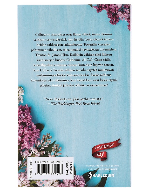 Catherinen lumoissa - Nora Roberts - Romaanit ja novellit - 10105602076 - 1