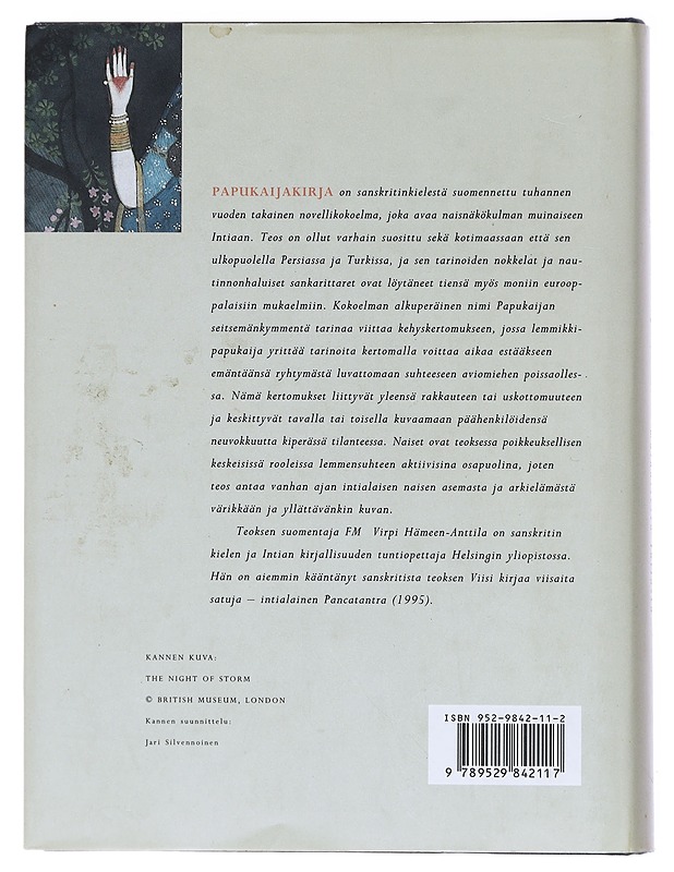  Papukaijakirja - Hämeen-Anttila, Virpi - Historiakirjat - 10105602092 - 1