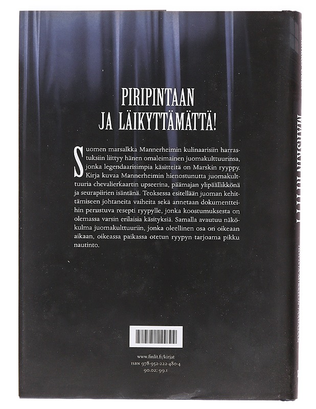 Marskin ryyppy : juomakulttuuria Venäjän hovista Mikkelin päämajaan - Mikko Uola - Elämäkerrat ja muistelmat - 10105602091 - 1