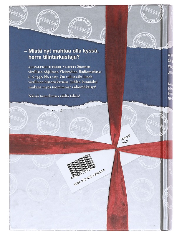 Alivaltiosihteerin virallinen juhlakirja / solmiokolmikon parhaat 1990-2010 - Frangén, Simo - Tietokirjat - 10105602119 - 1