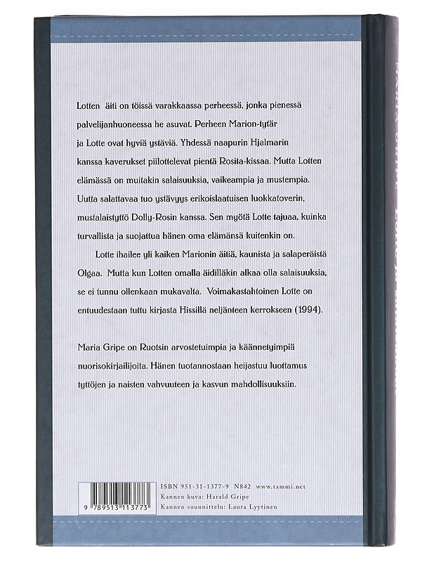 Lotte ja salaisuudet - Gripe, Maria - Nuorten kirjat - 10105602140 - 1