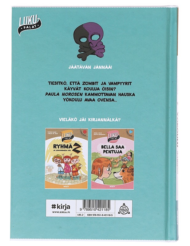 Yökoulu ja kadonnut opettaja - Noronen, Paula - Lastenkirjat - 10105602148 - 1