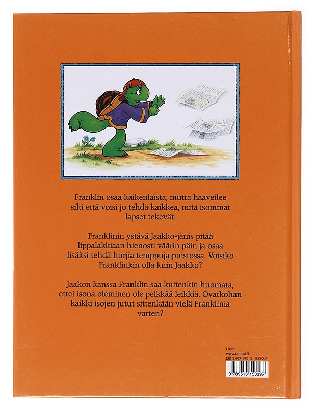 Franklin haluaa olla iso - Jennings, Sharon - Lastenkirjat - 10105602177 - 1