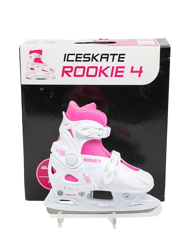 ICESKATE Rookie 4 lasten luistimet, 30-33 - Kaunoluistimet - 10105602248 - 0