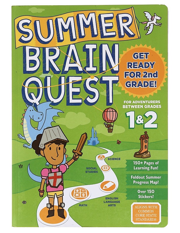 Summer brain quest : Workbook, get ready for 2nd grade! - Megan Hewes Butler - Lastenkirjat - 10105602263 - 0
