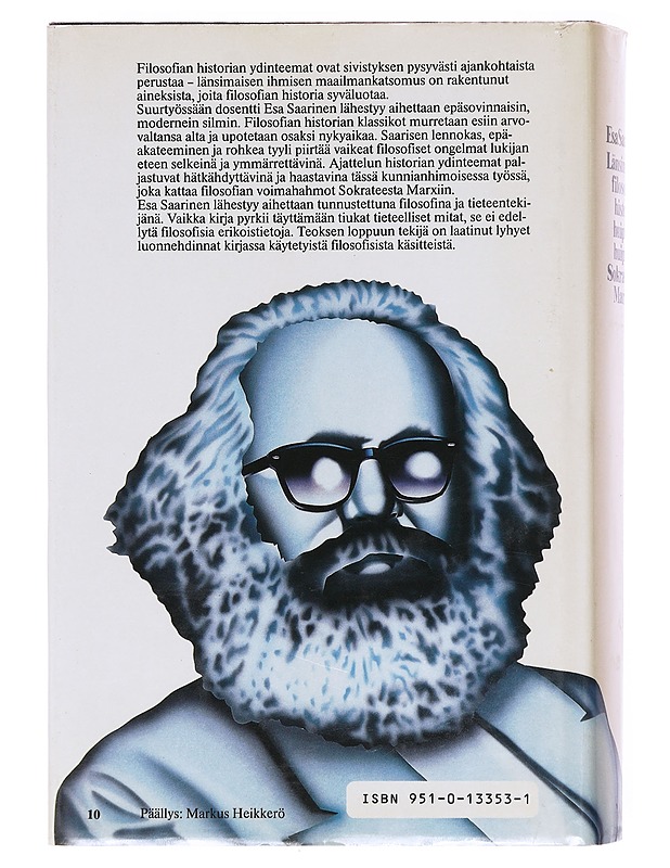 Länsimaisen filosofian historia huipulta huipulle Sokrateesta Marxiin - Esa Saarinen - Tietokirjat - 10105602275 - 1