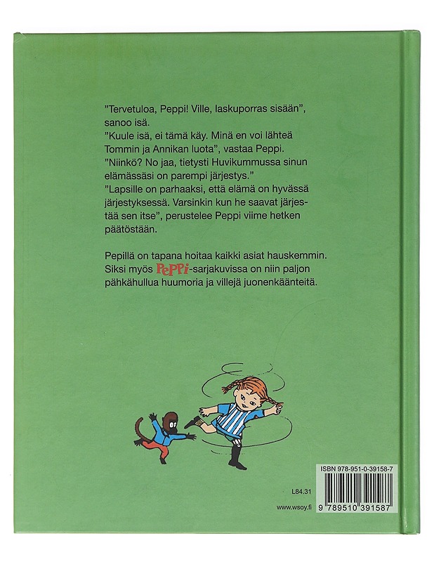 Peppi hoitaa: sarjakuvia osa II - Astrid Lindgren - Lastenkirjat - 10105602277 - 1