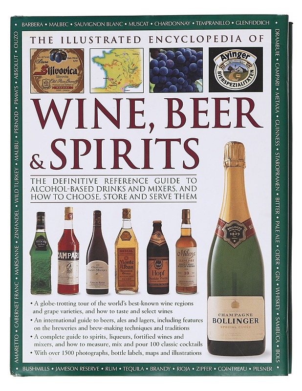 The Illustrated Encyclopedia of Wine, Beer, Spirits  - Tietokirjat ja oppaat - 10105602293 - 0