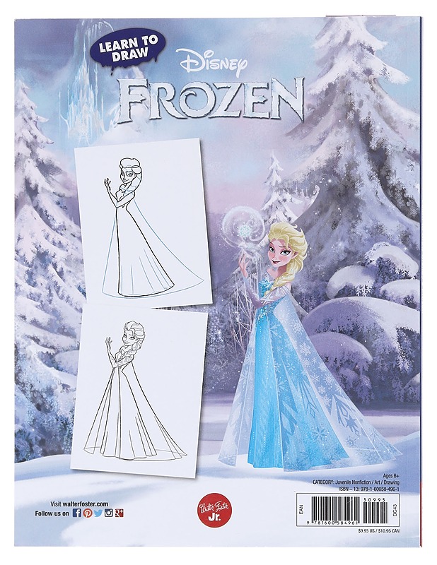 Learn to draw Disney's Frozen - Lastenkirjat - 10105602319 - 1