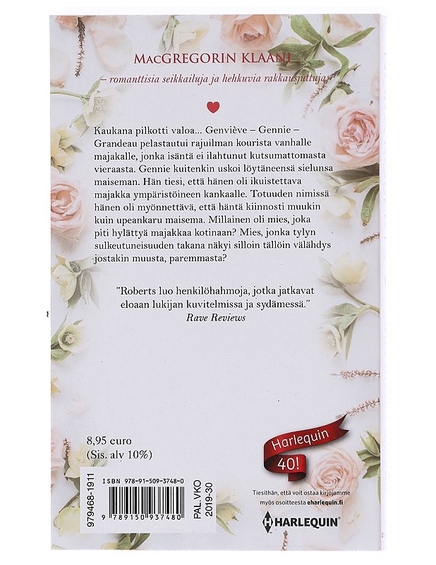 Mies meren äärellä - Roberts, Nora - Romaanit ja novellit - 10105602366 - 1