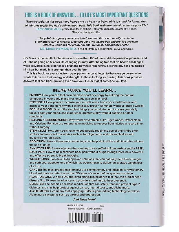 Life Force - Hyvinvointikirjat - 10105602384 - 1