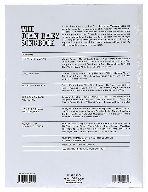 The Joan Baez songbook - Joan Baez - Romaanit ja novellit - 10105602379 - 1