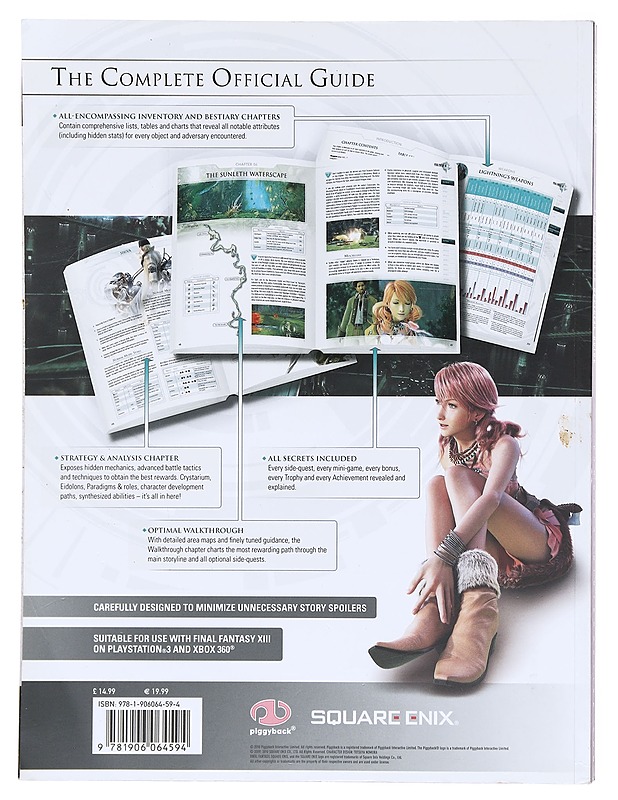 Final Fantasy XIII The Complete Official Guide - 9781906064594 - Harrastekirjat - 10105602398 - 1
