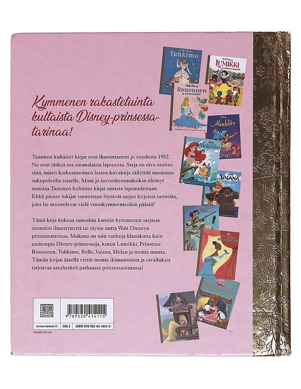 Disneyn kultainen prinsessakirja - Jane Werner Watson - Lastenkirjat - 10105602407 - 1