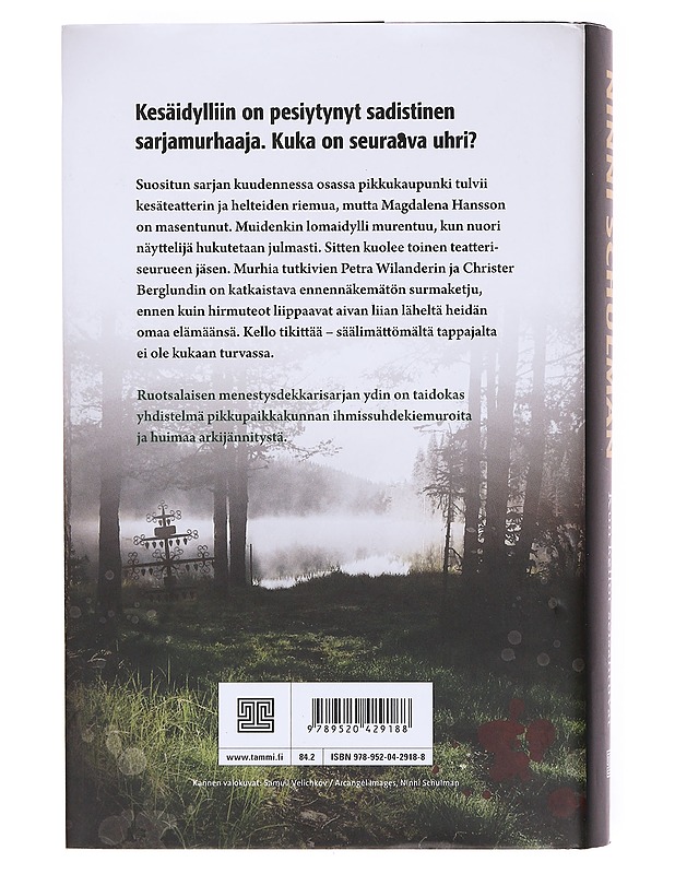 Kun kellot seisahtuvat - Schulman, Ninni - Jännitys ja dekkarit - 10105602412 - 1