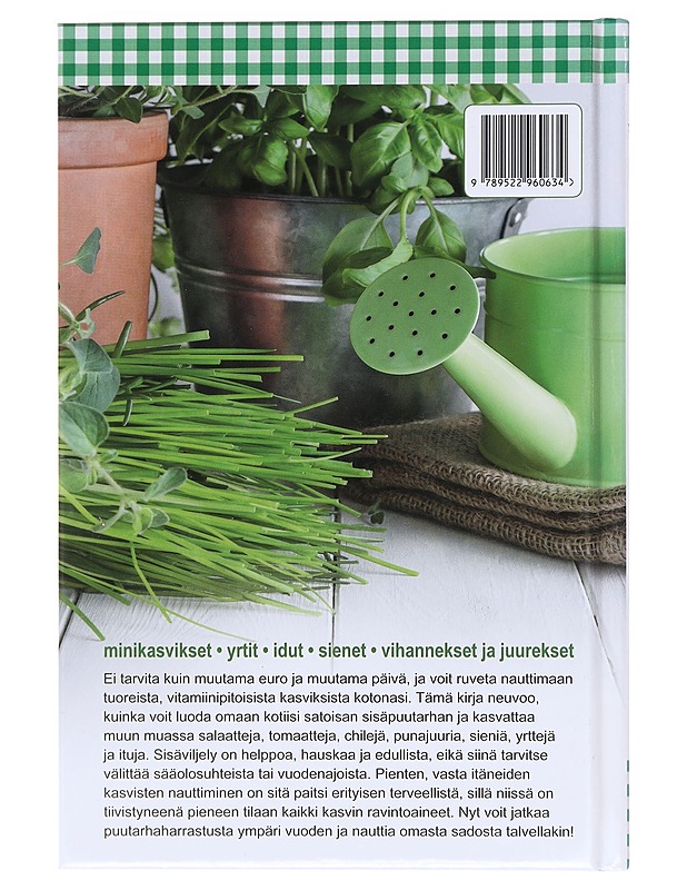 Tuottoisa sisäpuutarha - Elizabeth Millard - Harrastekirjat - 10105602430 - 1