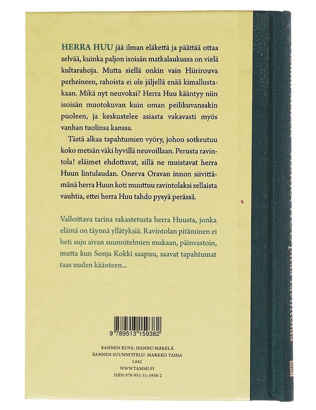 Herra Huu pitää ravintolaa - Mäkelä, Hannu - Lastenkirjat - 10105602431 - 1