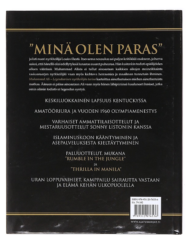 Muhammad Ali  - Goldstein, Alan - Elämäkerrat ja muistelmat - 10105602445 - 1