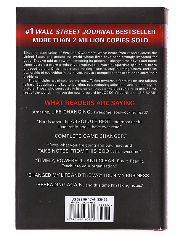 Extreme ownership : how U.S. Navy SEALs lead and win - Willink, Jocko - Tietokirjat ja oppaat - 10105602444 - 1