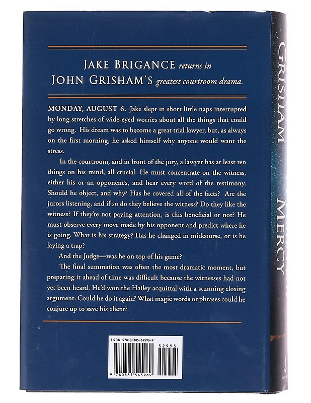A time for mercy - John Grisham - Romaanit ja novellit - 10105602448 - 1