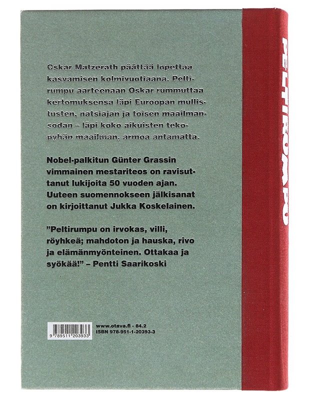 Peltirumpu - Grass, Günter - Romaanit ja novellit - 10105602469 - 1