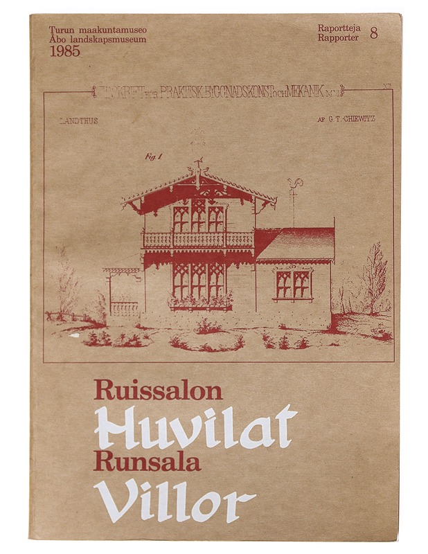 Ruissalon huvilat/Runsaa villor - Helena Soiri-Snellman - Tietokirjat - 10105602474 - 0