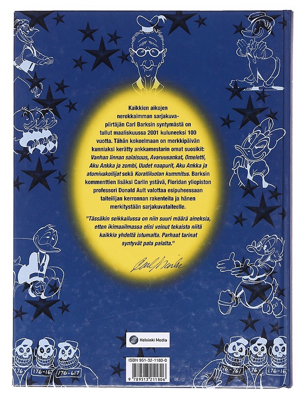Vuosisadan ankat / Carl Barksin omat suosikit - Carl Barks - Sarjakuvat - 10105602480 - 1