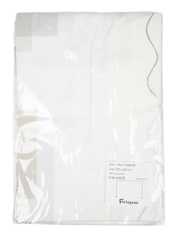 FINLAYSON Valo verhot, 150x220 cm, 2 kpl - Designsuosikit - 10105602523 - 0