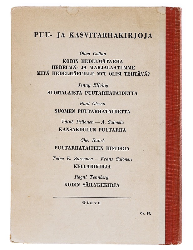 Kodin kasvitarha - Nora ja Maiju Pöyhönen - Harrastekirjat - 10105602520 - 1