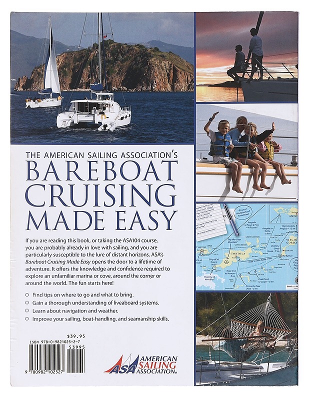 Bareboat Cruising Made Easy - American Sailing Associationin (ASA) - Harrastekirjat - 10105602525 - 1