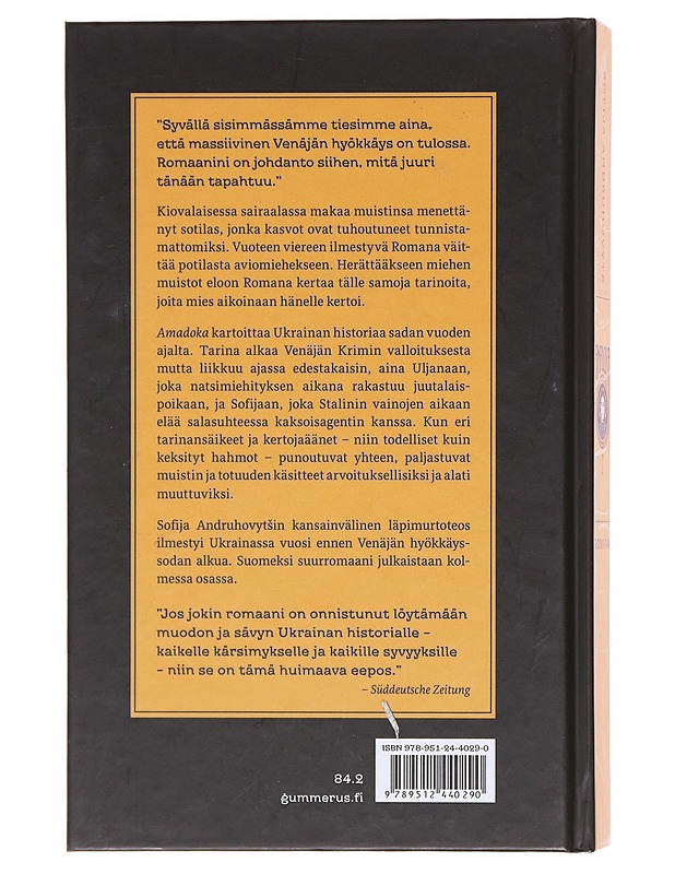 Romana -  Sofija Andruhovyts - Romaanit ja novellit - 10105602530 - 1