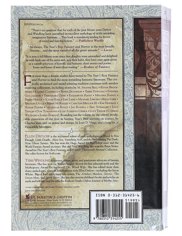 The Year's Best Fantasy and Horror: Sixteenth Annual Collection  - Fantasia- ja scifi - 10105602544 - 1