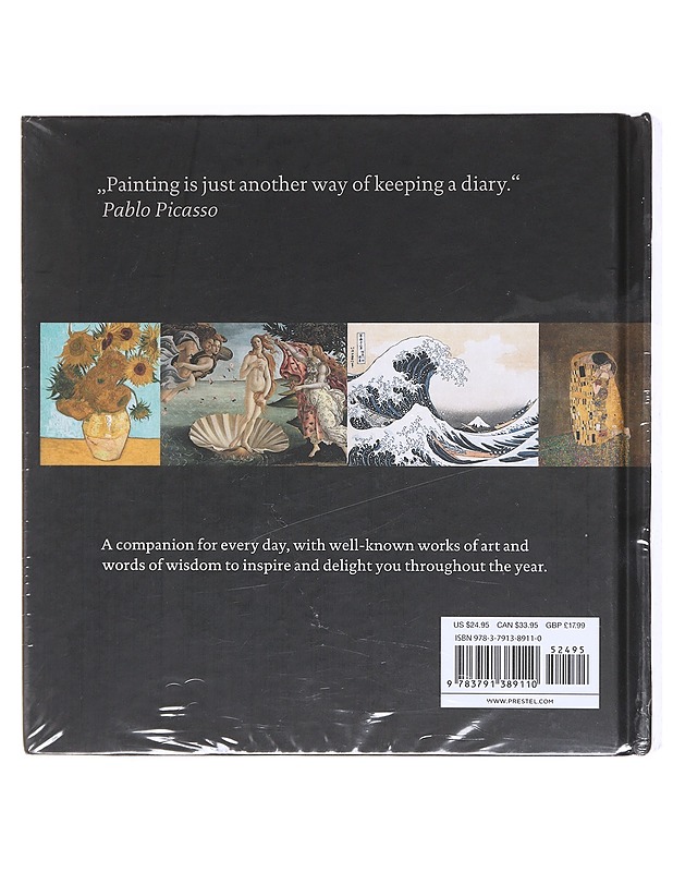 A Year in Art : a painting a day - Eckhard Hollmann  - Tietokirjat ja oppaat - 10105602545 - 1