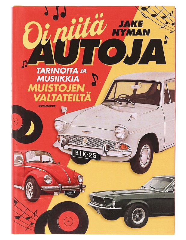 Oi niitä autoja - Jake Nyman - Elämäkerrat ja muistelmat - 10105602549 - 0