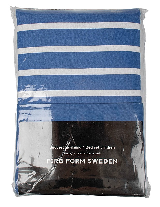 FÄRG & FORM SWEDEN Randig pussilakanasetti, 2 osaa - Liinavaatteet - 10105602568 - 0