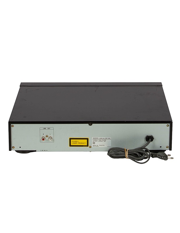 SONY CDP-550 CD-soitin - Viihde-elektroniikka - 10105602585 - 2