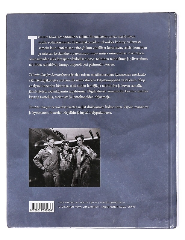 Taistelu ilmojen herruudesta - Tony Holmes - Historiakirjat - 10105602599 - 1