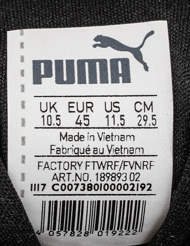 PUMA mustat kävelykengät, 45 - Miesten kävelykengät ja sandaalit - 10105602620 - 2