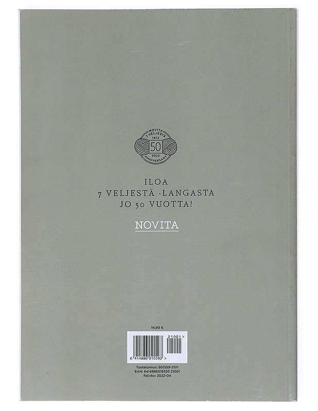 Kaarrokeneuleet 50 neulemallia - Novita - Tietokirjat ja oppaat - 10105602621 - 1