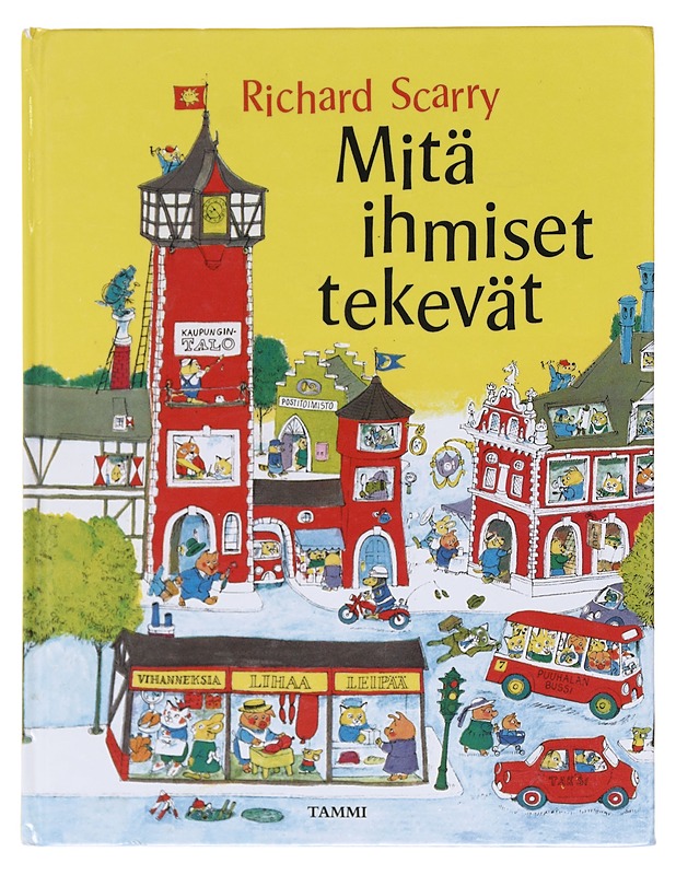 Mitä ihmiset tekevät - Scarry, Richard - Lastenkirjat - 10105602647 - 0