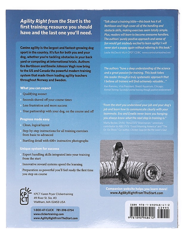 Agility right from the start / the ultimate training guide to America's fastest-growing dog sport - Eva Bertilsson - Harrastekirjat - 10105602650 - 1