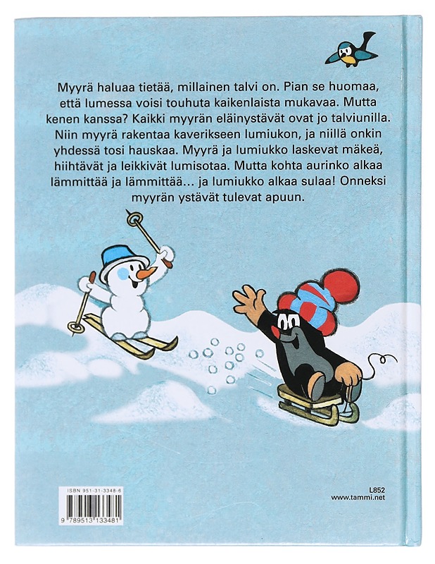 Myyrä ja lumiukko - Miler, Zden?k - Lastenkirjat - 10105602655 - 1