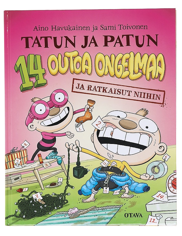 Tatun ja Patun 14 outoa ongelmaa / ja ratkaisut niihin - Aino Havukainen ja Sami Toivonen - Lastenkirjat - 10105602666 - 0