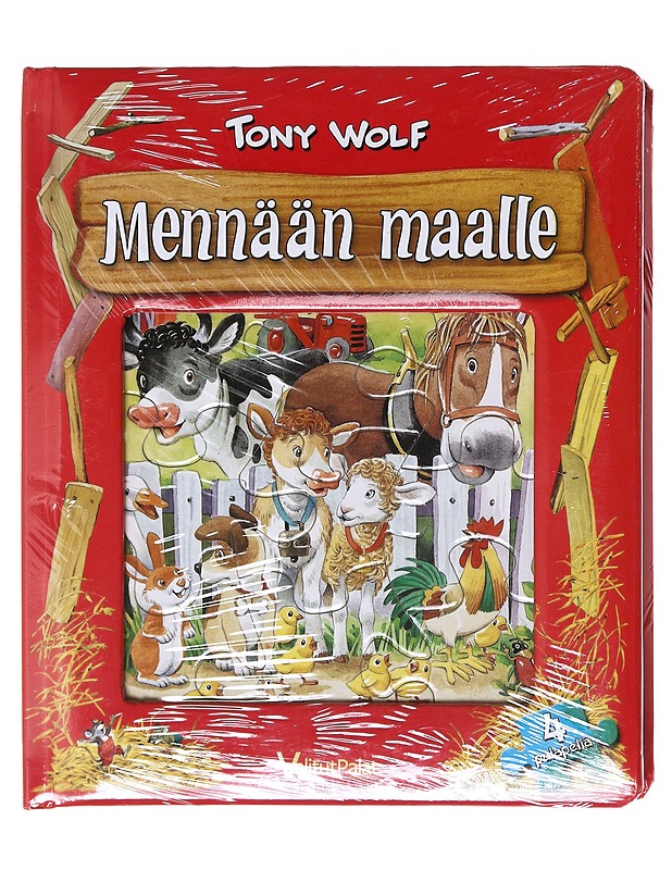 Mennään maalle : 4 palapeliä - Wolf, Tony - Lastenkirjat - 10105602774 - 0