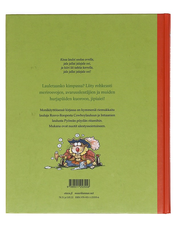Seikkailijan laulukirja - Kunnas, Mauri - Musiikki- ja elokuvakirjat - 10105602778 - 1